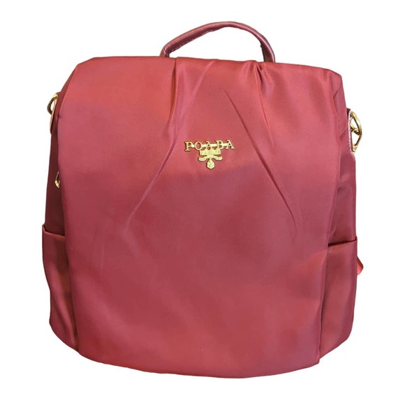 Poaba Backpack - Burgundy - Picture 1 of 9